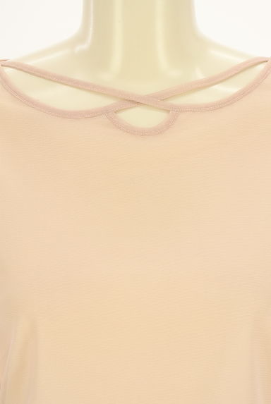 LILLIAN CARAT（リリアンカラット）の古着「パワーショルダーチュールカットソー（カットソー・プルオーバー）」大画像４へ