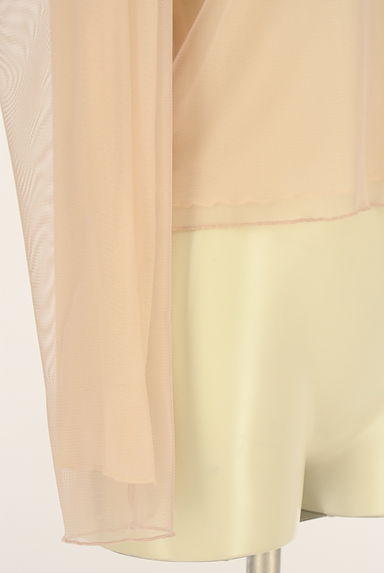 LILLIAN CARAT（リリアンカラット）の古着「パワーショルダーチュールカットソー（カットソー・プルオーバー）」大画像５へ