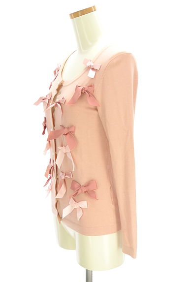 Chesty（チェスティ）の古着「リボンたっぷりニットカーディガン（カーディガン・ボレロ）」大画像３へ