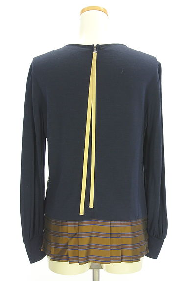 RITSUKO SHIRAHAMA（リツコ シラハマ）の古着「花柄刺しゅうカットソー（カットソー・プルオーバー）」大画像２へ