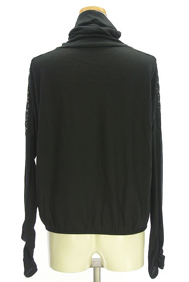 RITSUKO SHIRAHAMA（リツコ シラハマ）の古着「ギャザーハイネックニットトップス（カットソー・プルオーバー）」大画像２へ