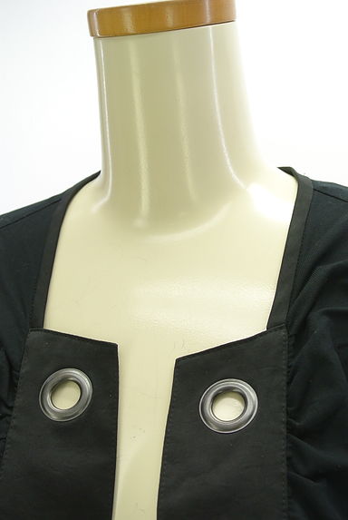 RITSUKO SHIRAHAMA（リツコ シラハマ）の古着「半そでドルマンボレロ（カーディガン・ボレロ）」大画像５へ