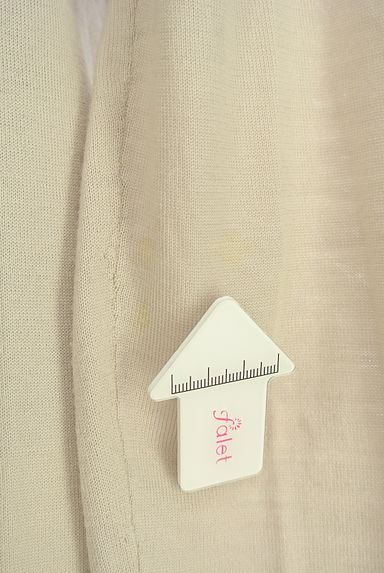 MARLENE DAM（マーレンダム）の古着「ニットカーデ×ノースリニット　アンサンブル（アンサンブル）」大画像４へ