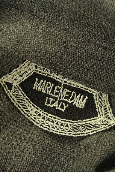 MARLENE DAM（マーレンダム）の古着「パイピング切替シャツ（ブラウス）」大画像６へ