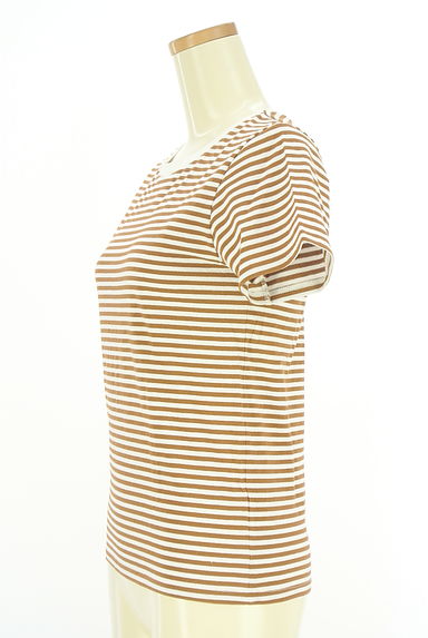 クリックで大画像表示 Ungrid(アングリッド)の古着「ボーダーコットンTシャツ(Tシャツ)」大画像3へ