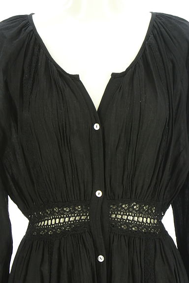 Ungrid（アングリッド）の古着「レース切替コットンロングカーディガン（カーディガン・ボレロ）」大画像４へ