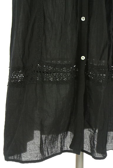 Ungrid（アングリッド）の古着「レース切替コットンロングカーディガン（カーディガン・ボレロ）」大画像５へ