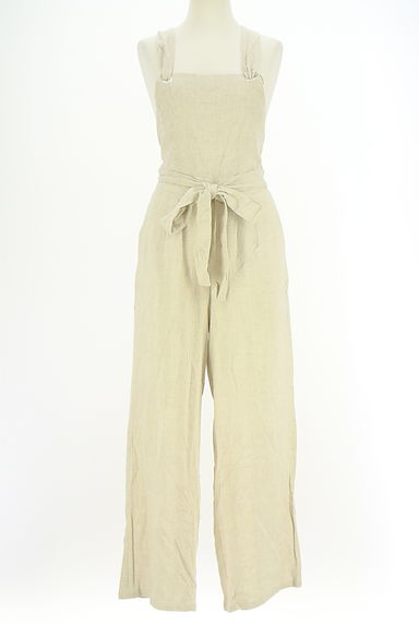 Ungrid（アングリッド）の古着「リネン混サロペットパンツ（コンビネゾン・オールインワン）」大画像１へ