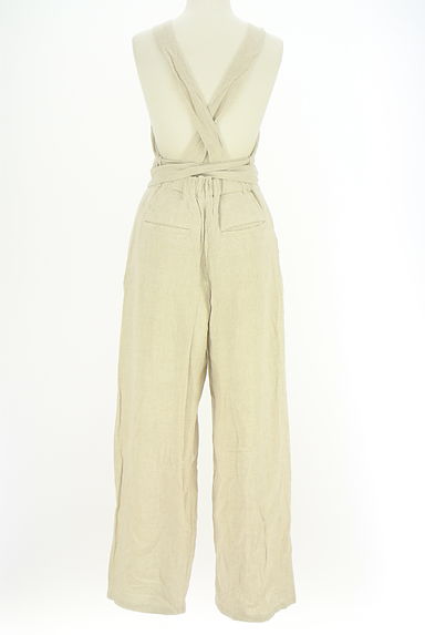Ungrid（アングリッド）の古着「リネン混サロペットパンツ（コンビネゾン・オールインワン）」大画像２へ