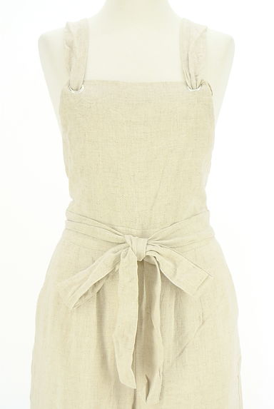 Ungrid（アングリッド）の古着「リネン混サロペットパンツ（コンビネゾン・オールインワン）」大画像４へ