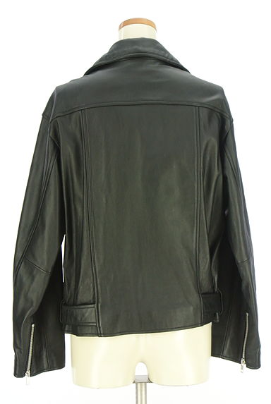 Ungrid（アングリッド）の古着「ライダースレザージャケット（ブルゾン・スタジャン）」大画像２へ