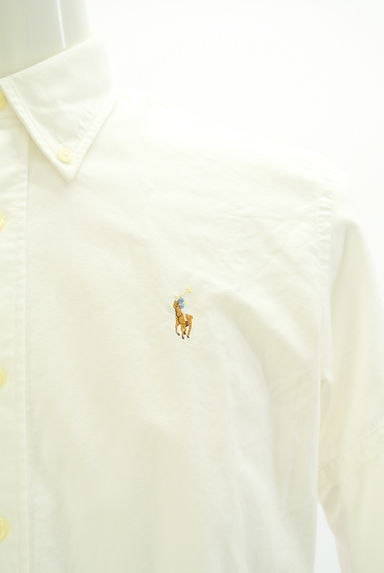 POLO RALPH LAUREN（ポロラルフローレン）の古着「Ralph Lauren 半そでボタンダウンシャツ（Ｔシャツ）」大画像４へ