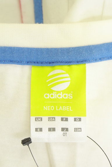 adidas（アディダス）の古着「スリーラインラメロゴTシャツ（Ｔシャツ）」大画像６へ