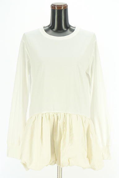 BARNYARDSTORM（バンヤードストーム）の古着「別地切替ペプラムカットソー（カットソー・プルオーバー）」大画像１へ