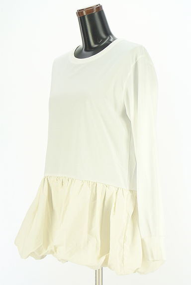 BARNYARDSTORM（バンヤードストーム）の古着「別地切替ペプラムカットソー（カットソー・プルオーバー）」大画像３へ