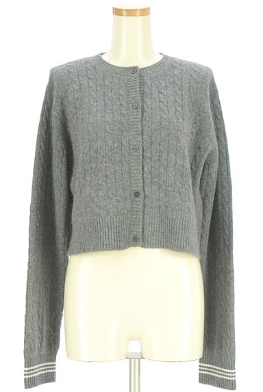 Mila Owen（ミラオーウェン）の古着「ケーブル編みニットカーディガン（カーディガン・ボレロ）」大画像１へ