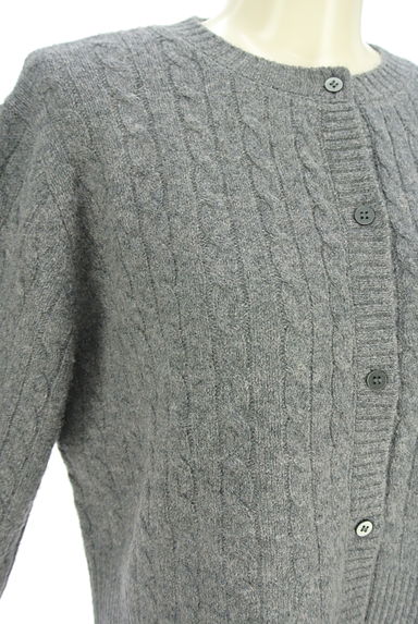 Mila Owen（ミラオーウェン）の古着「ケーブル編みニットカーディガン（カーディガン・ボレロ）」大画像４へ