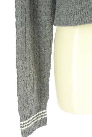 Mila Owen（ミラオーウェン）の古着「ケーブル編みニットカーディガン（カーディガン・ボレロ）」大画像５へ