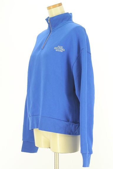 Mila Owen（ミラオーウェン）の古着「ハーフジップスウェットトップス（スウェット・パーカー）」大画像３へ