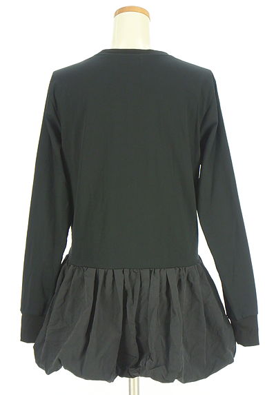 クリックで大画像表示 BARNYARDSTORM(バンヤードストーム)の古着「別地切替ペプラムカットソー(カットソー・プルオーバー)」大画像2へ