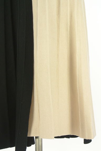 Rirandture（リランドチュール）の古着「ベルト付きバイカラーミモレニットワンピ（ワンピース・チュニック）」大画像５へ