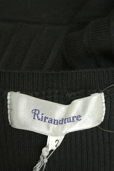 Rirandture（リランドチュール）の古着「ベルト付きバイカラーミモレニットワンピ（ワンピース・チュニック）」大画像６へ