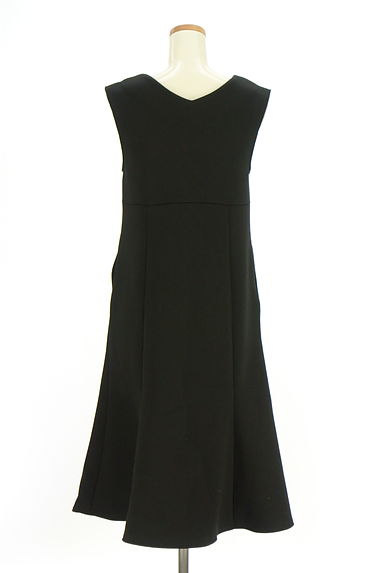 Feroux（フェルゥ）の古着「パール付きVネックミモレワンピース（ワンピース・チュニック）」大画像２へ