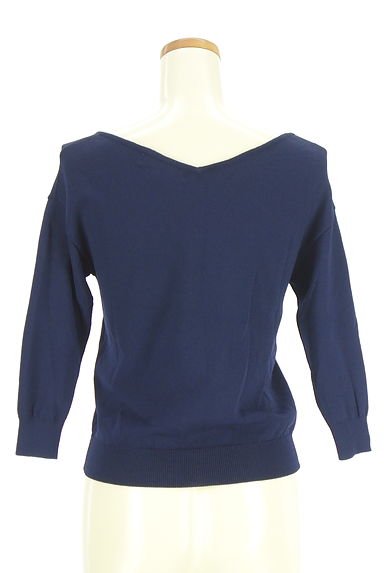 MISCH MASCH（ミッシュマッシュ）の古着「7分袖Vネックニット（ニット）」大画像２へ