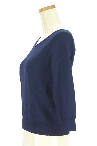 MISCH MASCH（ミッシュマッシュ）の古着「7分袖Vネックニット（ニット）」大画像３へ