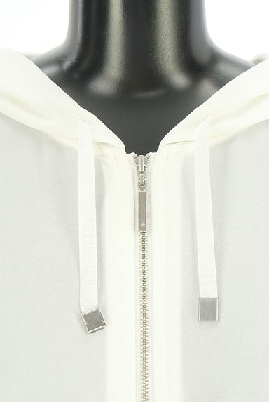 LAISSE PASSE（レッセパッセ）の古着「ジップアップシアーパーカー（スウェット・パーカー）」大画像４へ