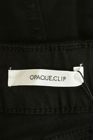 OPAQUE.CLIP（オペークドットクリップ）の古着「黒スキニーパンツ（パンツ）」大画像６へ