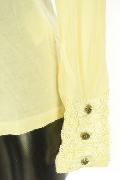 axes femme（アクシーズファム）の古着「レーススクエアネックカットソー（カットソー・プルオーバー）」大画像５へ