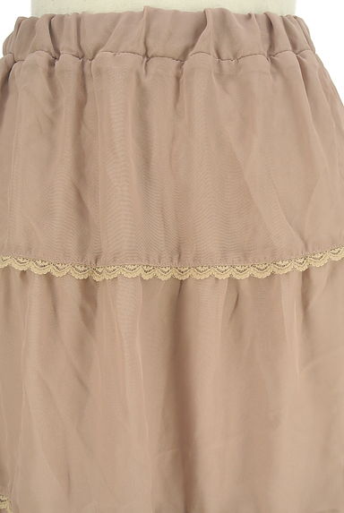 axes femme（アクシーズファム）の古着「膝丈ティアードシフォンスカート（スカート）」大画像４へ