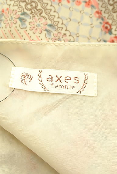 axes femme（アクシーズファム）の古着「6分袖キーネックAラインミニワンピ（ワンピース・チュニック）」大画像６へ
