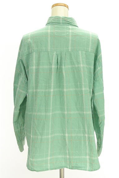 Ungrid（アングリッド）の古着「コットンチェックシャツ（カジュアルシャツ）」大画像２へ