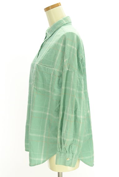 Ungrid（アングリッド）の古着「コットンチェックシャツ（カジュアルシャツ）」大画像３へ