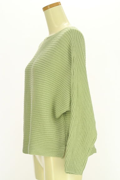 Te chichi（テチチ）の古着「Te chichi TERRASSE ボートネックドルマンリブニット（ニット）」大画像３へ