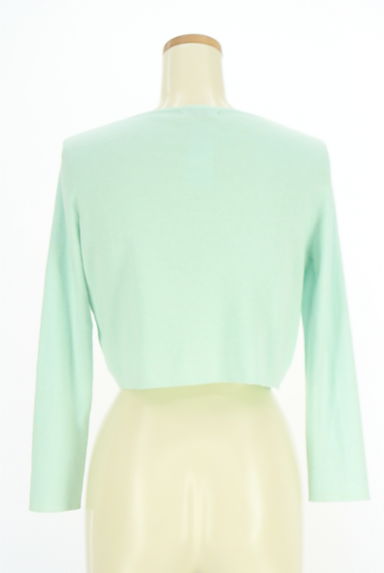 Dear Princess（ディアプリンセス）の古着「花モチーフ刺繍ニットカーディガン（カーディガン・ボレロ）」大画像２へ