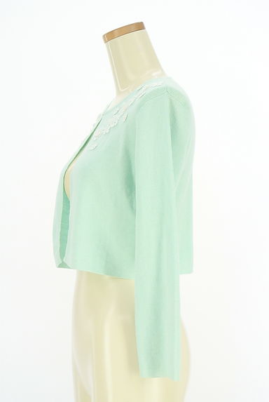 Dear Princess（ディアプリンセス）の古着「花モチーフ刺繍ニットカーディガン（カーディガン・ボレロ）」大画像３へ