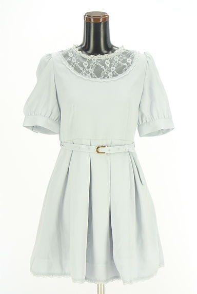 evelyn（エブリン）の古着「パフスリレース切替ワンピース（ワンピース・チュニック）」大画像１へ