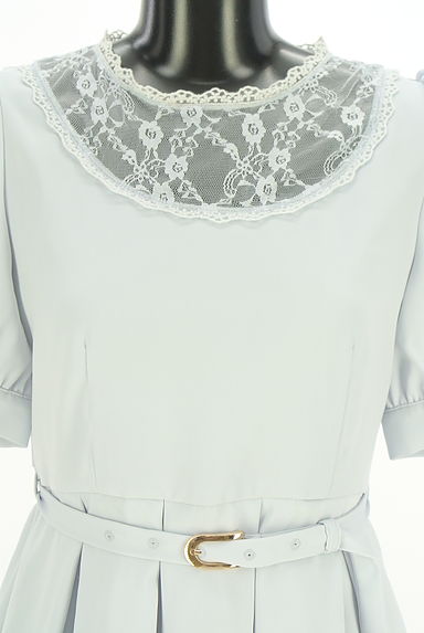 evelyn（エブリン）の古着「パフスリレース切替ワンピース（ワンピース・チュニック）」大画像４へ