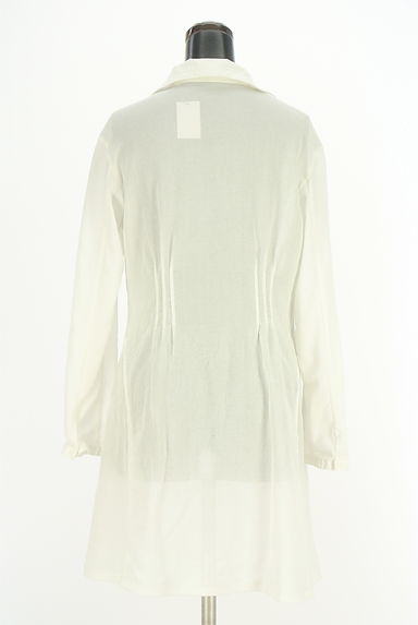 HIROKO BIS（ヒロコビス）の古着「+RICO HIROKO BIS 刺しゅうテープライン入りスキッパーワンピース（ワンピース・チュニック）」大画像２へ