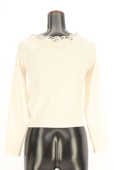 WILLSELECTION（ウィルセレクション）の古着「刺繍レースニットカーディガン（カーディガン・ボレロ）」大画像２へ