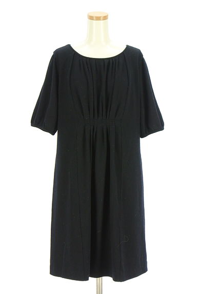 7-ID concept（セブンアイディーコンセプト）の古着「半袖ウール混ワンピース（ワンピース・チュニック）」大画像１へ