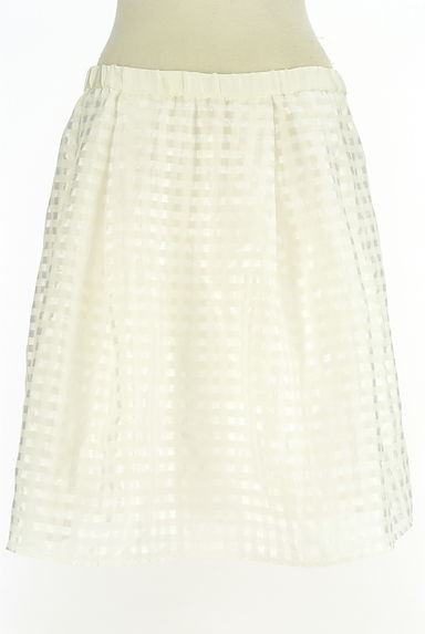 Rouge vif La cle（ルージュヴィフラクレ）の古着「Rouge vif ギンガムチェック柄シアースカート（スカート）」大画像１へ