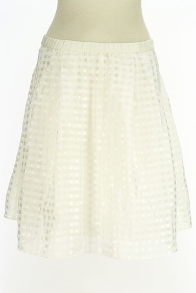 Rouge vif La cle（ルージュヴィフラクレ）の古着「Rouge vif ギンガムチェック柄シアースカート（スカート）」大画像２へ