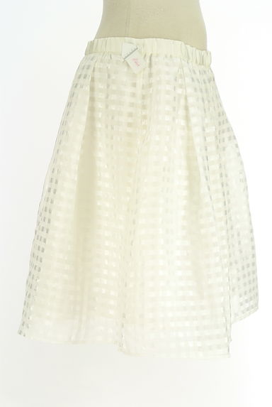 Rouge vif La cle（ルージュヴィフラクレ）の古着「Rouge vif ギンガムチェック柄シアースカート（スカート）」大画像４へ