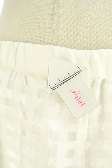 Rouge vif La cle（ルージュヴィフラクレ）の古着「Rouge vif ギンガムチェック柄シアースカート（スカート）」大画像５へ