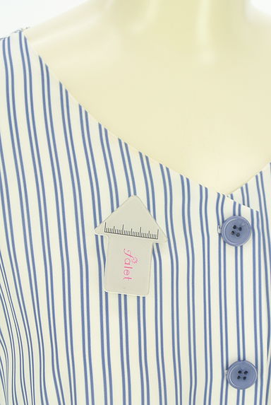 MISCH MASCH（ミッシュマッシュ）の古着「ストライプ柄ワンピース（ワンピース・チュニック）」大画像５へ