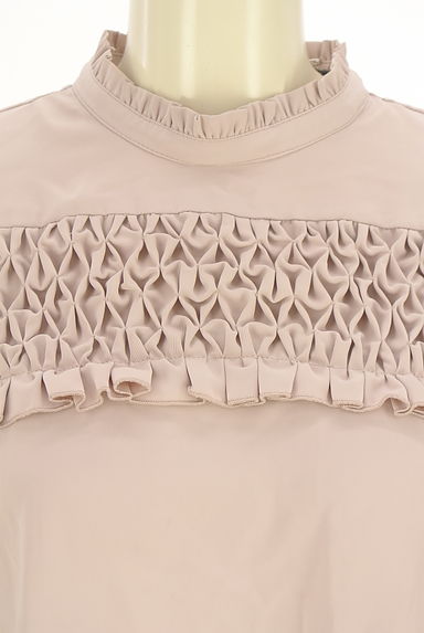 Couture Brooch（クチュールブローチ）の古着「ハイネックフリルカットソー（カットソー・プルオーバー）」大画像４へ